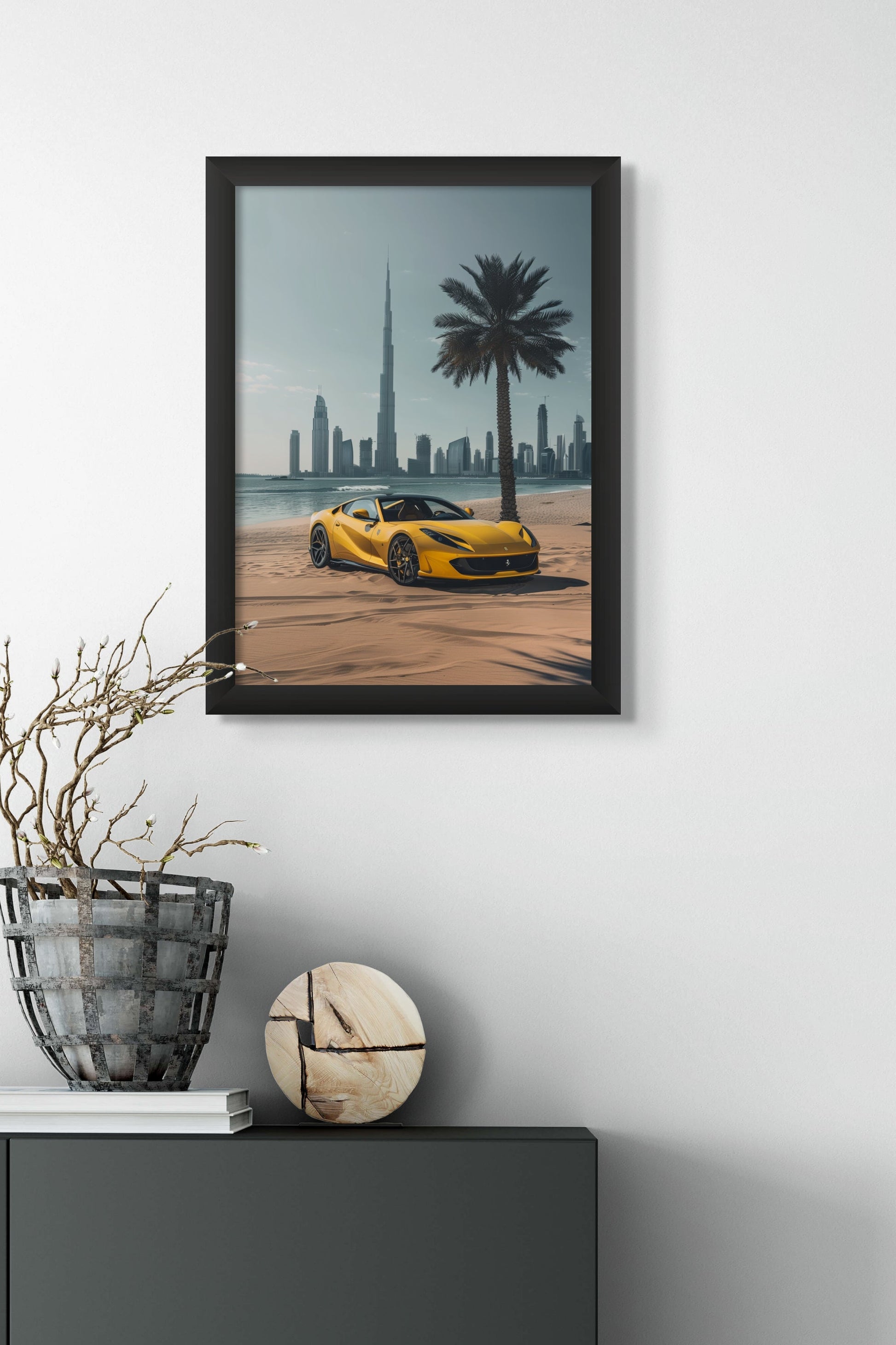 Dubai Desert Drive (Poster) - Future Art Gallery