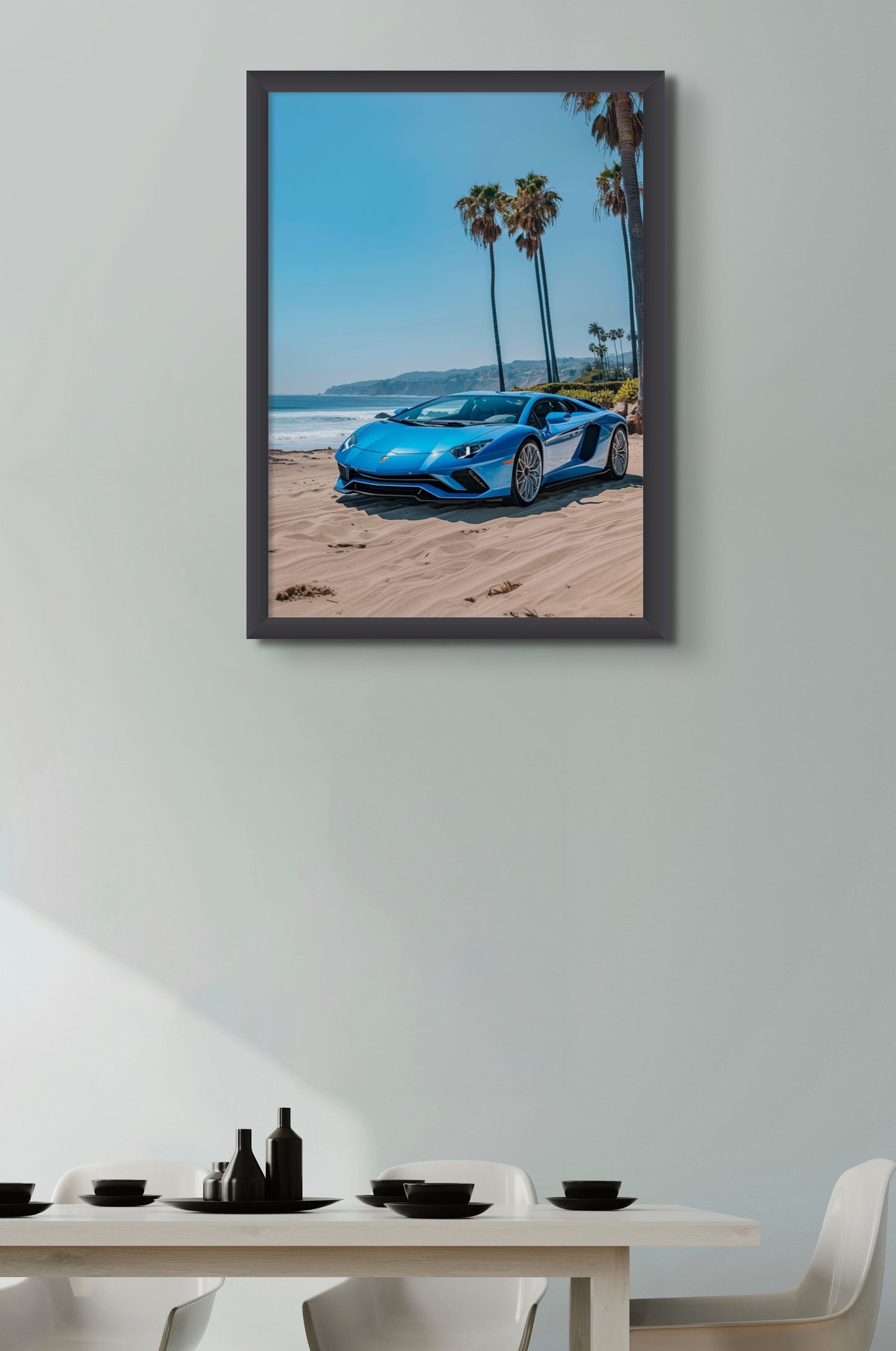 Ocean Lamborghini (Poster) - Future Art Gallery